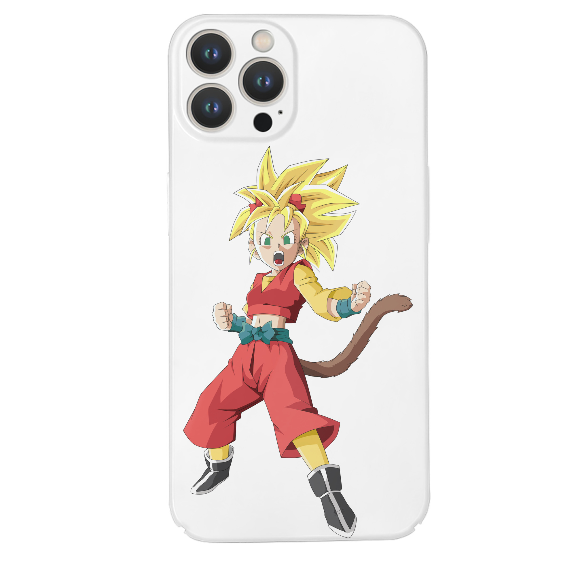 （画像用） ドラゴンボール カリフラ DRAGON BALL Caulifla 【iPhone 14シリーズ対応】ハードケース